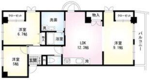 金津賀第5ビルの物件間取画像